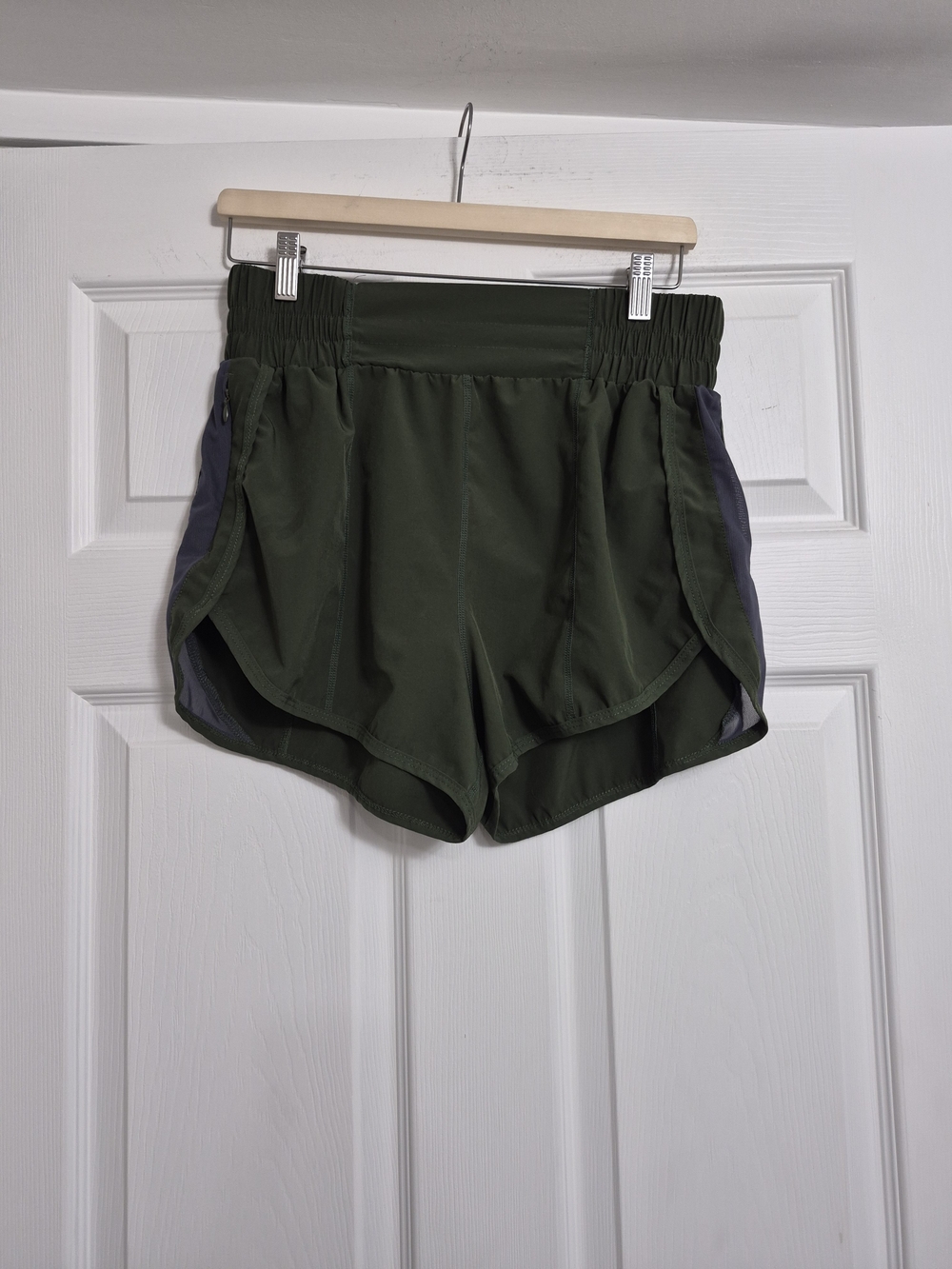 Women’s Olive Green Athletic Shorts